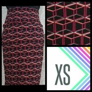 LulaRoe Cassie Skirt XS